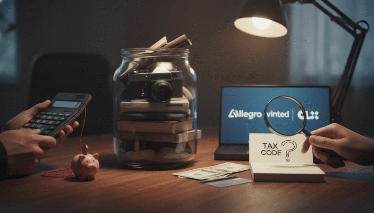 Czy trzeba płacić podatek od sprzedaży na Allegro, Vinted, OLX?